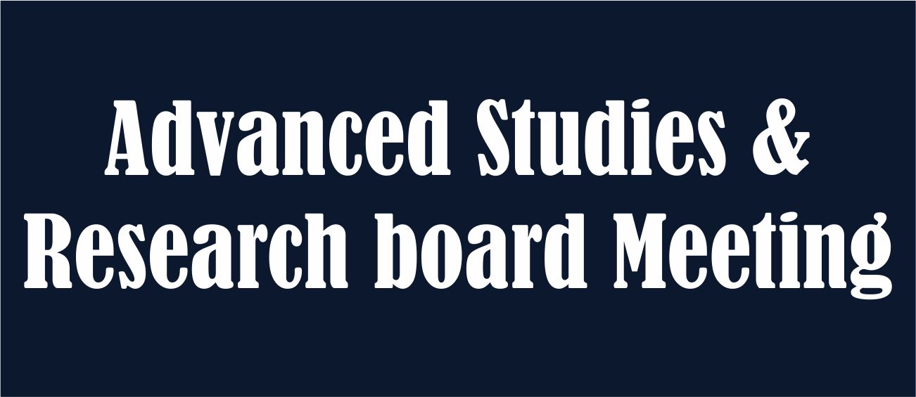 Advance Studies & Research Board